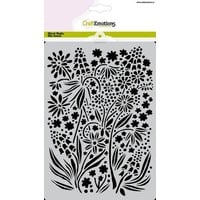 CraftEmotions Mask stencil Summer Flowers A5