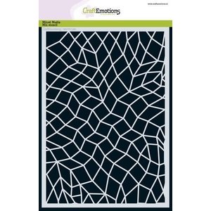CraftEmotions CraftEmotions Mask stencil mozaïk A5 CraftEmotions CraftEmotions Mask stencil mozaïk A5