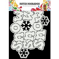 Dutch Doobadoo Card Art Snow snow snow Engels