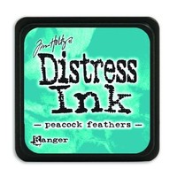 Ranger Distress Mini Inkt Pad peacock feathers TDP40064