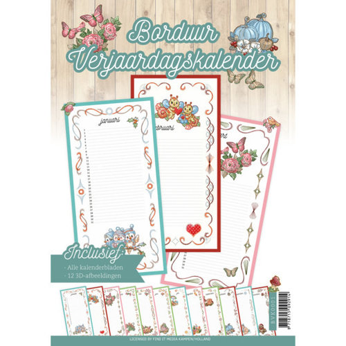 Hobbydots Stitch and Do Borduur Verjaardagskalender