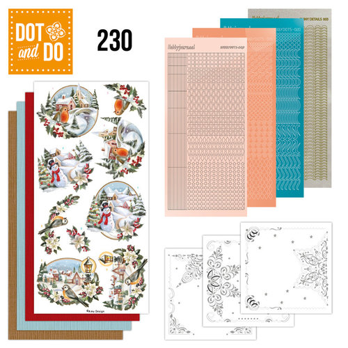 Hobbydots Dot and Do 230 Amy Design From Santa With Love