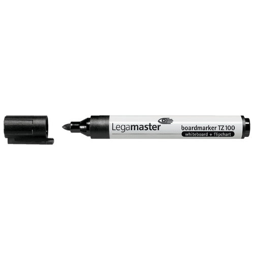 Edding Viltstift Legamaster TZ100 whiteboard rond zwart 1.5-3mm