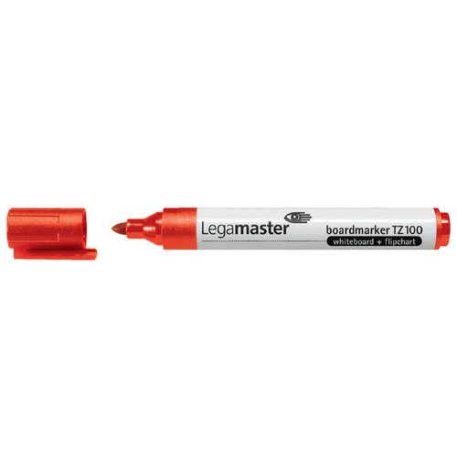 Edding Viltstift Legamaster TZ100 whiteboard rond rood 1.5-3mm