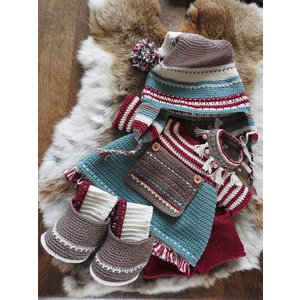 Funny's Haken XXL Funny kledingset Christmas Nordic girl