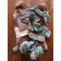 XXL Funny kledingset Birdy grey