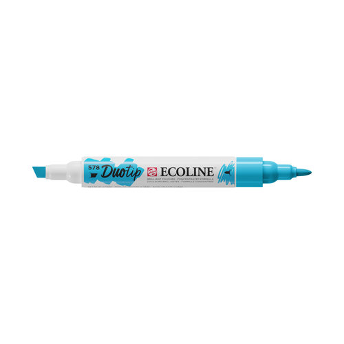 Ecoline Ecoline Duotip Marker Hemelsblauw (Cyaan) 578