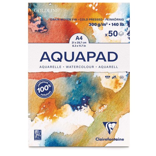 Clairefontaine Clairefontaine Goldline Aquarelpad 300 grams