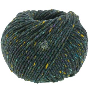 Lana Grossa Lana Grossa Country Tweed 016 Donker Petrol Melange