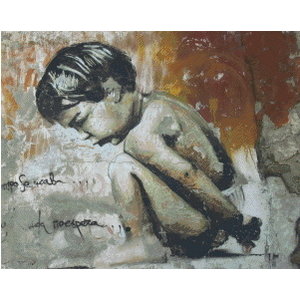 PixelHobby Pixelhobby patroon 5677 Muurschildering Kleine Jongen PixelHobby Pixelhobby patroon 5677 Muurschildering Kleine Jongen