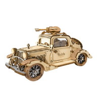 Robotime 3D Houten Puzzel Vintage Car TG504
