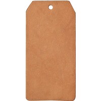 Leren Label 5 x 10 cm