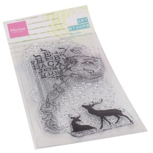 Marianne Design Marianne D Clear Stamps Art stamps Kerstman