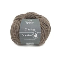 Durable Chunky Wool 50 gram 2229 Chocolate