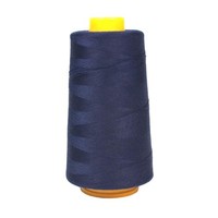 Lockgaren 100 polyester 2740 meter Kleur 210 Donkerblauw
