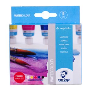 van Gogh Van Gogh Aquarelverf primaire mengset  5 x 10 ml tubes