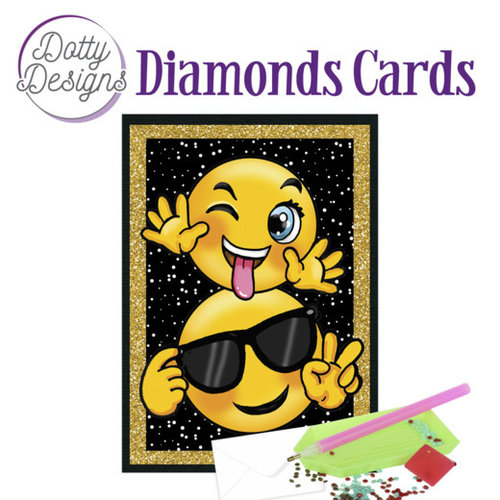 Dotty Designs   Diamond Painting Kaart Sunny Smile