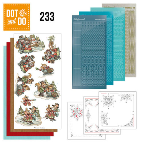 Hobbydots Dot and Do 233 Yvonne Creations A Gift for Christmas