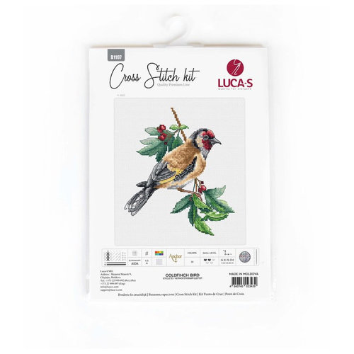 Luca S Luca S Borduurpakket Goldfinch Bird B1197