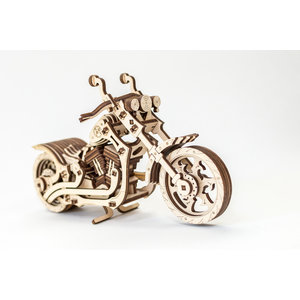 Eco Wood Art Eco Wood Art 3D Mechanische Puzzel Cruiser