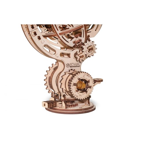 Eco Wood Art Eco Wood Art 3D Mechanische Puzzel Kinetic globe 723 Eco Wood Art Eco Wood Art 3D Mechanische Puzzel Kinetic globe 723