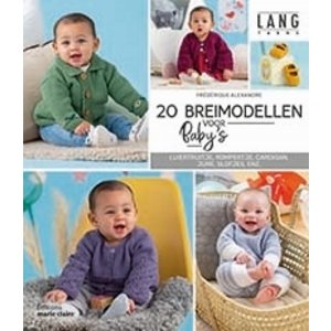 Lang Yarns Lang Yarns Breiboek 20 Breimodellen voor baby's