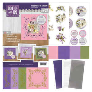 Hobbydots Dot and Do on Colour 24 Precious Marieke Purple Passion