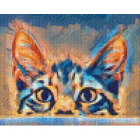 Pixelhobby Patroon 5680 nieuwsgierige Poes