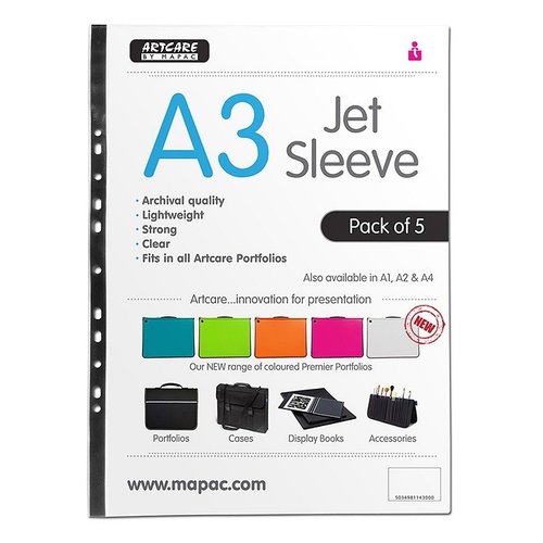 Artcare Jet Sleeves A4