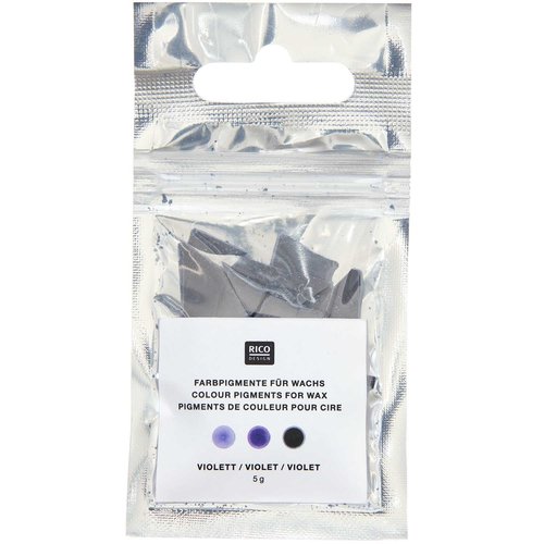 Rico Design Kaarsenverf Violet 5 gram