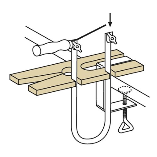 Pebaro Pebaro figuurzaagset met kunststof koffer 650