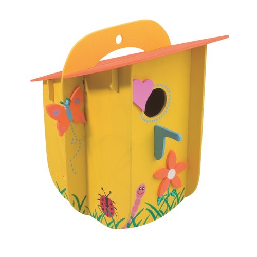 Pebaro Pebaro houten figuurzaag bouwpakket vogelhuisje 399-2S Pebaro Pebaro houten figuurzaag bouwpakket vogelhuisje 399-2S