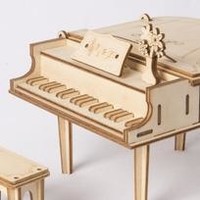 Robotime 3D Houten Puzzel Muziekinstrument Piano  TG402