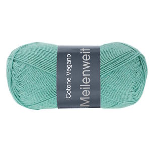 Lana Grossa Lana Grossa Meilenweit Cotone Vegano 100 gram 0004 Turquoise