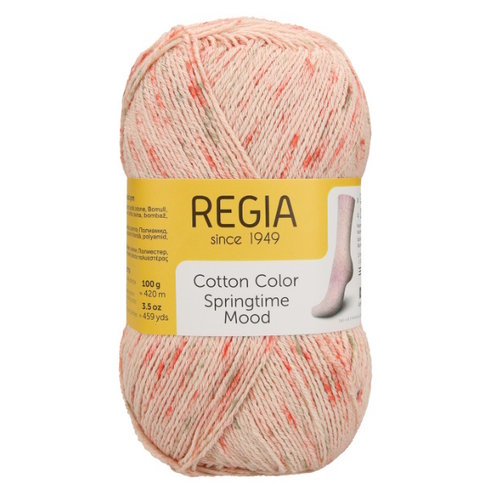 Regia Regia Cotton Color Springtime Mood 04085 spring poppies