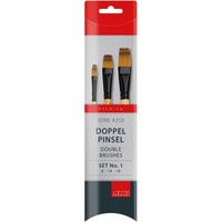 Ami Serie A350 Kampenseel Set 3 stuks voor olieverf en acrylverf