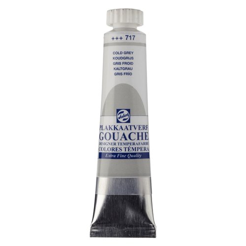 Talens  Talens Gouache Extra Fine Quality Tube 20 ml Koudgrijs 717