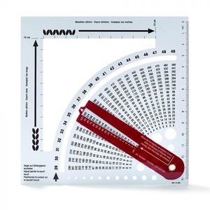 Prym Prym Breicalculator met telraam en naalden meter