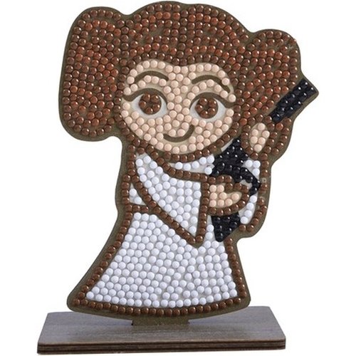 Crystal Art Star Wars Diamond Painting Figurine  Princess Leia