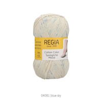 Regia Cotton Color Springtime Mood 04081 Sky Blue