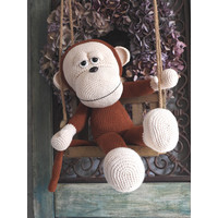 XXL Funny Monkey basic Rusty staand of zittend