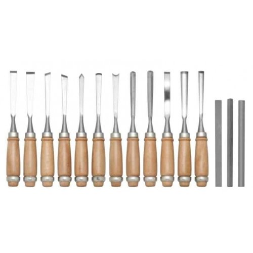 Ami Houtsnijgereedschap Set 12 delig