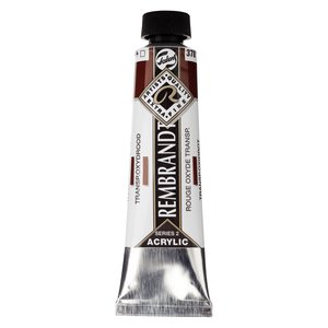Rembrandt Rembrandt Acrylverf Tube 40 ml Transparantoxydrood 378