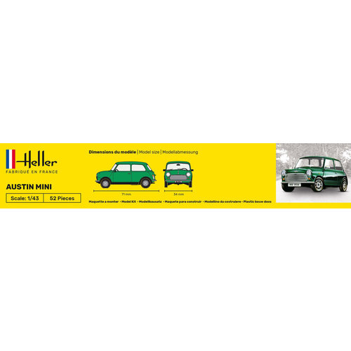 Heller Heller Austin Mini 1: 43