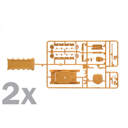 Italeri Italeri Sd.Kfz.161 Pz.Kpfw.IV F1-F2