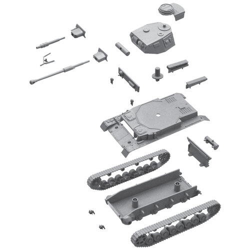 Italeri Italeri Sd.Kfz.161 Pz.Kpfw.IV F1-F2