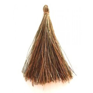 Hobby & Crafting Fun Draad Kwastje Tassel 65 mm Bruin Mix