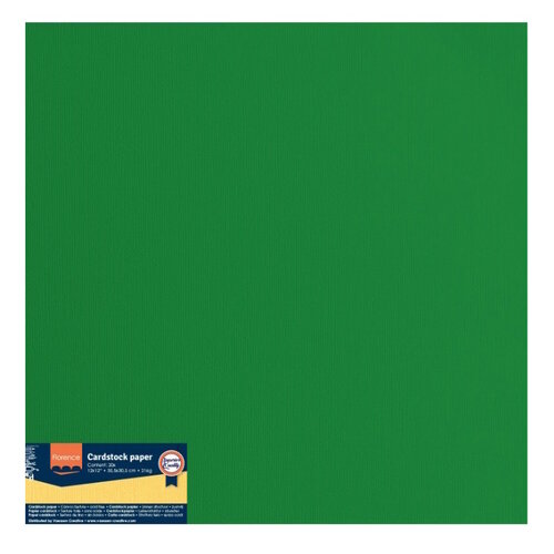 Florence Cardstock Papier Textuur 30.5 x 30.5 cm Broccoli