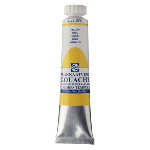 Talens  Gouache Extra Fine Quality Tube 20 ml Geel 200