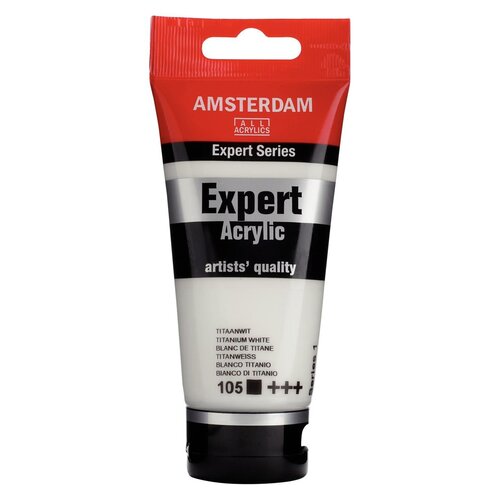 Amsterdam Amsterdam Expert Series Acrylverf Tube 75 ml Titaanwit 105